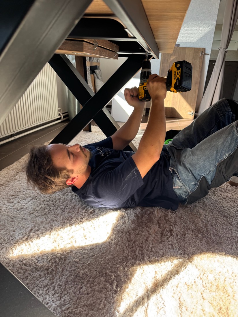 Démontage de table